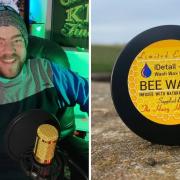 Darren Fitch (pictured) is raising money for the neonatal intensive care unit at Addenbrooke's Hospital. He's created his own car wax infused with natural beeswax, with all proceeds going to the hospital.