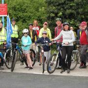 Camcycle's annual Reach Ride returned on May 2 after a two-year break. Pictured are cyclists from Ely.
