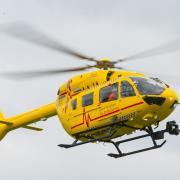 The East Anglian Air Ambulance were sent to the scene at Carter Street in Fordham.
