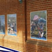 New posters are on display at Ely railway station in a bid to increase tourism to the city.
