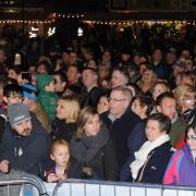 Ely Christmas Lights Switch on 2015