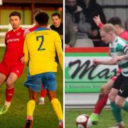 Ely City (left) and Soham Town Rangers (right) kicked off the new year with home defeats in their respective leagues.
