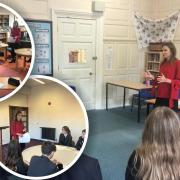 Lucy Frazer MP has visited Ely College, King's Ely and Soham Village College during the first rounds of her inter-school debating competition for secondary schools in her constituency.