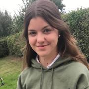 15-year-old Charlotte Beck (pictured) from Littleport, will star in an eight-episode podcast by SQUAD about armed forces life.