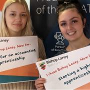 Joy and delight for A level successful students at Bishop Laney