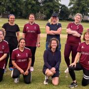 City of Ely Cricket Club's women's team played their first ever game against King's Ely.