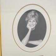 The signed photograph of the late Princess Diana will go under the hammer in aid of Tom’s Trust, a Cambridge-based children’s brain tumour charity.
