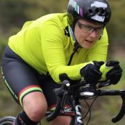Alison Fox was one of just 27 riders competing in the F14/25 time trial course near Guilden Morden, finishing as second fastest woman.