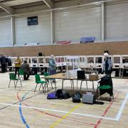 Ballot boxes being taken to Ross Sports Centre in Soham last night where verification took place to late in the night. The count begins this morning for all the East Cambs divisions on Cambridgeshire County Council.