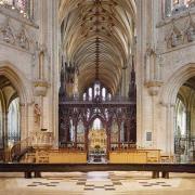 The Fenland Black Oak Project has been shortlisted in the Wood Awards 2022 for its 13-metre table made from a 5,000-year-old fossilised black oak tree. It\'s currently on display in Ely Cathedral.