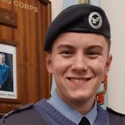 Flight Sergeant James Munday won a gold Duke of Edinburgh Award and a trip to one of the royal palaces.