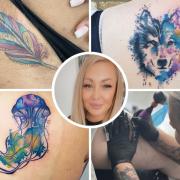 Cindy Muhidin is a medical tattooist and owns the All Sacred Tattoo Parlour in Littleport.