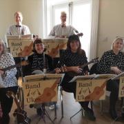 The Band of Ukes played for the Over 60s Club in Soham.