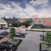 How the luxe retail village will look on completion