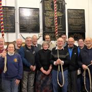 Bell ringers at St Mary's Church in Ely are preparing for the King's Coronation.