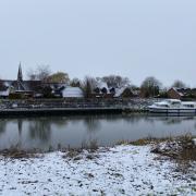 Glyn Pierson, a member of the Ely Photographic Club, took his freezing image at Prickwillow.