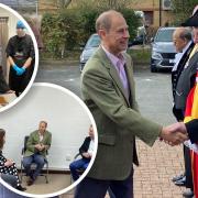HRH Prince Edward, the Duke of Edinburgh, visited Harry Specters in Ely on April 12 on a Royal Visit.