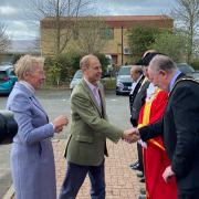 HRH Prince Edward, the Duke of Edinburgh, visits East Cambridgeshire
