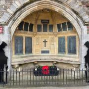 The second silent solider has been place at the Ely War Memorial.