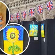 The 'World Vision presents Ukraine: One Year On' exhibition is at Ely Cathedral until May 13.