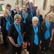 The Isle Singers performed at the poetry event in Witchford.