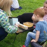A family learning day at Peacocks Meadow in Littleport.