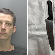 Knife-wielding burglar Joel Reed has been jailed for three years after he stole £15 from Monarch Coin Laundry on Mill Road in Cambridge.