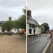 A spokesperson from Cambridgeshire Fire and Rescue Service says the fire is now under control.