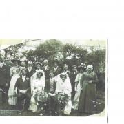 The Bishops' double-double wedding took place in  Fordham in 1914.
