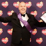 Brian Calvert was crowned the ‘Mike Rouse Community Champion’ at this year’s Ely Hero Awards.