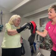 Margaret Baker has defied the odds to undergo incredible improvements in their physical health thanks to the fully equipped gym at Bramley Court care home in Histon.