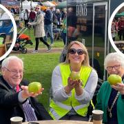 The free event took place at Palace Green opposite Ely Cathedral as well as Cross Green and marked the history of orchards and harvest in Ely and East Cambridgeshire.