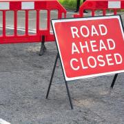 Mildenhall Road in Littleport is currently closed following a two-vehicle collision.