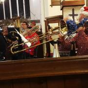 Littleport Band in the Christmas Spirit at St George’s Church.