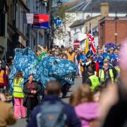 This year's Ely Eel Festival had a Coronation theme