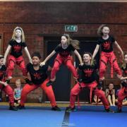 Ely dance and cheerleading group Boss Elite during their recent competitions