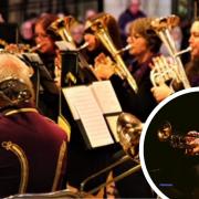 Virtuoso trumpeter Mike Lovatt joining Littleport Band in a concert at Ely Cathedral.