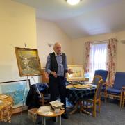 Edward Chivers at the Community Club in Soham.