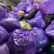 Sharon Heaps swamped by donations .