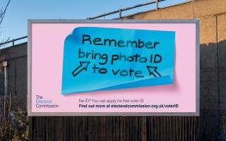 Residents are urged to make sure they have an accepted form of ID if they want to vote in the election on May 4.