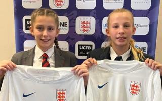 Bryony Brodie and Millie Marriott have been selected to represent the England Under 15 Schoolgirls team.