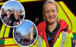 Addenbrooke's nurse Deborah Swann was deployed to Turkey with the UK International Search and Rescue team (UKISAR).