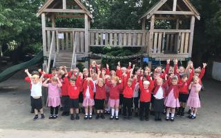 Pupils at St Andrew’s Church of England Primary School in Soham