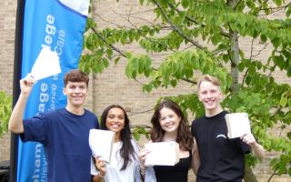 Students from Soham Village College are celebrating their GCSE results.
