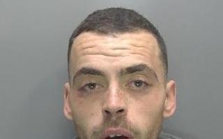 Milton thug Luke Brown has been jailed for assaulting his partner twice and threatening to kill her mother.