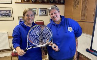 Emma Thomas and Fiona Dyer from Diversity Tennis.