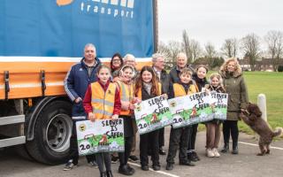 Haddenham Parish Councillors have teamed up with Robert Arkenstall Primary School pupils again for a 2024 road safety campaign.